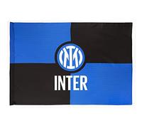 Inter Drapeau Nouveau Logo 70 x 50 cm, unisexe, adulte, noir/bleu, 70 x 50 cm