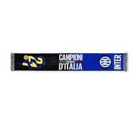 Inter - Écharpe Jaquard Champions d'Italie 2025/26, écharpe Officielle