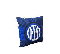 Inter F.C Coussin d'ameublement | Coton | déhoussable | Made in Italy | 40 x 40 | Produit Officiel