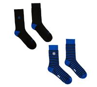 Inter FC Internazionale Milano S.p.A. Calze, Protège-Bas & Socquettes Homme, Nero e Blu,