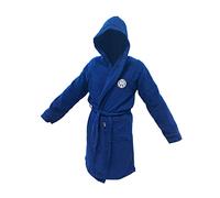 Inter hermet F.C Peignoir en microfibre | Logo neuf | 100% coton | 4-6 ans | Enveloppe gain de place | Produit officiel