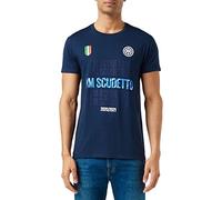 Inter I’M Campioni d'Italia 2020-2021 - T-Shirt Unisexe pour Adulte Bleu