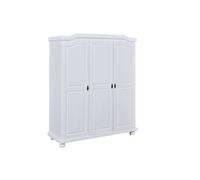 Dmora Table console extensible multifonctionnelle, couleur blanc brillant, Dimensions 90 x 78 x 51 cm