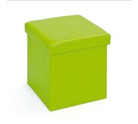 Inter Link Boîte de rangement Basics pliable avec couvercle polyuréthane 38x38x38 cm Vert Setti