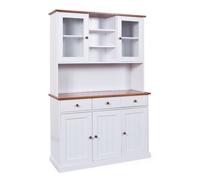Inter Link Buffet WESTERLAND 6.2 Blanc bois massif