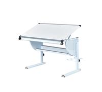 Bureau blanc 3 en 1 MATTHIS Blanc