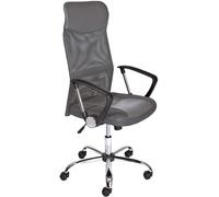 Inter Link Chaise de bureau Torino - Gris