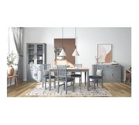 Inter Link Commode LUZERNA 4.1 Bois massif gris-sepia