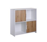 Inter Link Étagère cube Pepeto, 77 x 30 x 77 cm (blanc)