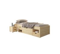 INTER LINK Lit en bois (nature, 90 x 200 cm)