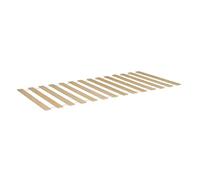 Inter Link, sommier à Lattes à Ressorts, Bois de peuplier 90 x 200 cm, Isya | Sommier à lattes robuste en bois de peuplier, 90 x 200 cm, avec 14 lattes en bois souples pour un sommeil réparateur