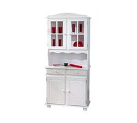 Etagère / Rangement Link's Vaisselier bahut buffet commode rangement meuble de cuisine bois massif blanc
