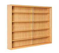 Vitrine murale "Acquario" pour miniatures - Bois de hêtre Inter Link