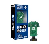 Inter - Maillot de Gardien 2023-2024 Miniature en Aluminium avec étui à Assembler- Football, Milan, idée Cadeau, Objet de Collection, Produit Officiel