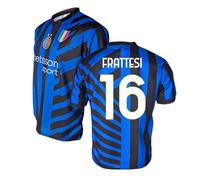 Inter - Maillot Home 2024/2025 Personnalisable avec nom et numéro, réplique Officielle, Bleu, Noir, 100% Polyester, Adulte et Enfant. Idéal pour Tous Les Fans Nerazzurri