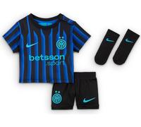 Inter Milan 2025/26 Stadium Home HJ5638-439, 6-9 Maillot de football réplique Nike pour bébé/tout-petit, bleu Lyon, noir/bleu chlorine, HJ5638-439, 6-9