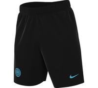 Inter Milan 2025/26 Stadium Home Nike Dri-Fit Réplique Short de Football pour Homme, Noir/Bleu Chlorine, HJ4676-010, Taille L