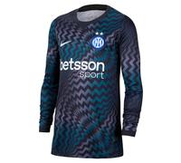 Inter Milan 2026/27 Stade Gardien de But Réplique Maillot de Football avec Technologie Nike Dri-Fit (Enfants Plus âgés), Noir/Blanc, IQ6758-011, L