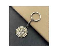 (Inter Milan)Classic Soccer Team Emblem Zinc Alloy Keychain Fan Badge Pendant