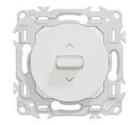Inter ou poussoir volet roulant 3 positions a levier blanc craie - SCHNEIDER - S920208