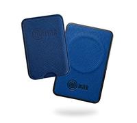 Inter Powerbank Portefeuille - avec charge sans fil MagSafe 5000 mAh - Compatible avec Apple et Android, charge rapide sans fil et via câble Type-C - Câble inclus - Produit officiel (bleu combo)