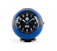 Inter Réveil à Quartz Ballon Analogique Noir Bleu Réveil en Forme de Ballon avec Lumière, Snooze et Sonnerie, Accesseurs, Accessoires Chambre, Réveils et Montres