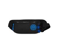 Inter Sac Banane Garçon Seven, Noir Bleu Clair, avec Sangle de Taille en Ruban réglable, Voyage et Loisirs, Noir, Moderne