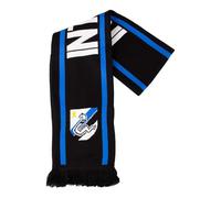 Inter Scarf Acrylic Écharpe Taper Collection Unisexe-Adulte, Noir, Taille Unique