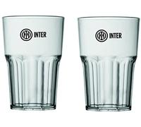 Inter Set de verres à cocktail unisexe, transparent, unique
