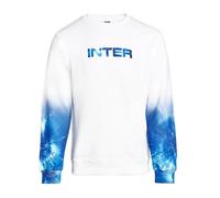 Inter Sweat col Rond Galaxy, Blanc, XXL Mixte