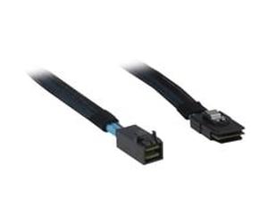 Inter-Tech 0.75m SFF 8643/SFF 8087 0,75 m Noir, Bleu, Câble