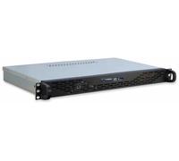 Inter-Tech IPC 1U-K-125L - Montable sur rack - 1U - mini ITX - pas d'alimentation - USB G