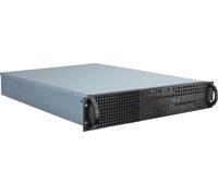 Inter-Tech 2U-2129N Rack Noir, Argent
