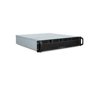 Inter-Tech 2U 2404L S-ATA Châssis Serveur Rackable 2U Acier Noir/Gris microATX/Mini-ITX 5x 3.5"/2.5" 482x518x89mm