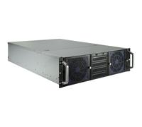Inter-Tech 3U-30765 Support Noir