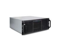 Inter-Tech 4U 40248 Châssis Serveur Rackable 4U Acier Noir/Gris, MB ATX/microATX/Mini-ITX/SSI CEB, 11x 3.5", 4x 2.5", 2x USB 3.2 Gen 1, 2x 120mm avant, 2x 80mm arrière