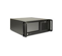 Inter-Tech 4U-4460 TFT - Châssis Serveur Rackable 4U Noir, ATX/EATX/microATX/Mini-ITX, 2x 3.5", 4x 2.5", 1x USB 3.2 Gen 1, Ventilateur 120mm avant