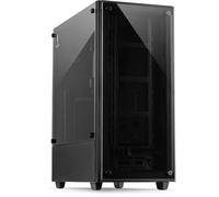 Inter Tech 88881328 Inter-Tech Geh C-303 Mirror 5x ventilateurs optionnels, verre trempé