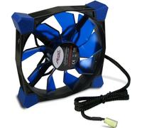 Inter-Tech 88885138 Fan 120mm Nitrox N-120-B LED, silica GEL