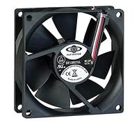 Inter-Tech 88885181 Ventilateur Ordinateur, Refroidisseur et radiateur Boitier PC 8 cm Noir