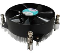 Inter-Tech 88885250 CPU-Kühler K-5, MiniITX Alu, Aktiv