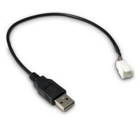 Inter-Tech 88885450 Adaptateur USB AM vers 3 Broches 30 cm