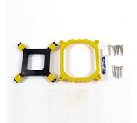 Inter-Tech 88885457 Ventilateur, Refroidisseur et radiateur Processeur Noir, Jaune
