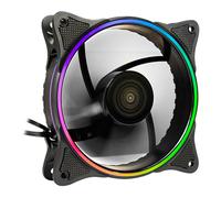 Inter Tech 88885552 Inter-Tech Zusatzlüfter Fan 120mm RGB für X-908 u. X-608 bl.