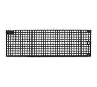 Inter-Tech 88887141 IPC Grille Avant 3U Noir, verrouillable