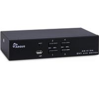 Inter-Tech 88887201 IPC KVM Switch AS-41DA DVI, Metall