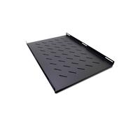 Inter-Tech 88887264 - Étagère rackable 1U noire, dimensions 470x650x45mm, poids 6.29kg, kit de montage inclus, profondeur 650 mm
