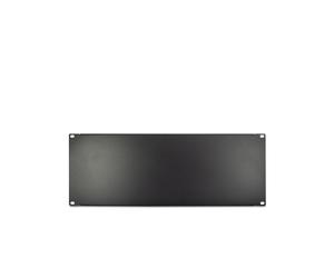 Inter-Tech 88887271 Plaque d'étagère rack 4U, Noir, 177x483x16mm, Kit de montage inclus, Code SH 85389099
