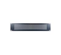 Inter-Tech 88887319 Panneau Plein Rack 19" 2U Métal Noir 482x89x11mm, Compatible Montage Mural, Code SH 85389099
