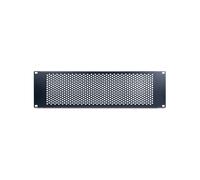 Inter-Tech 88887320 Panneau Plein Rack 3U Métal Noir 482x134x11mm, Largeur colis 490mm, Poids 620g